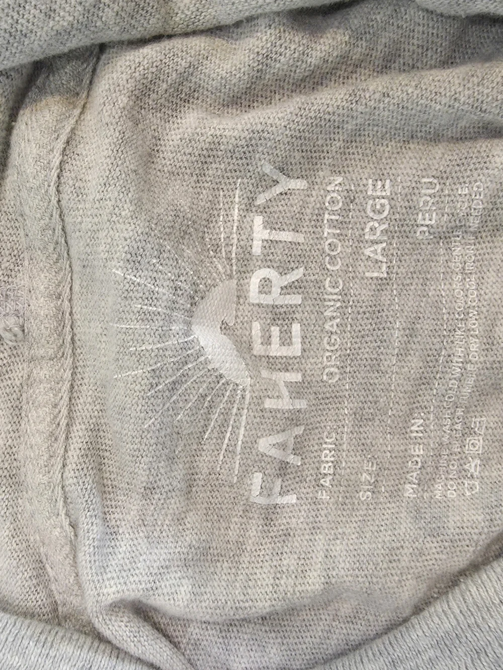 Featherly Organic Cotton Light Gray Pullover Hoodie